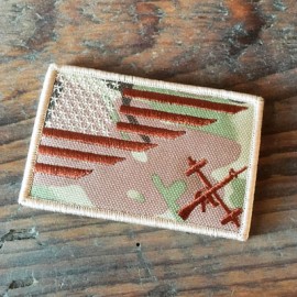 THE BARBELL CARTEL - Patch Velcro Camouflage