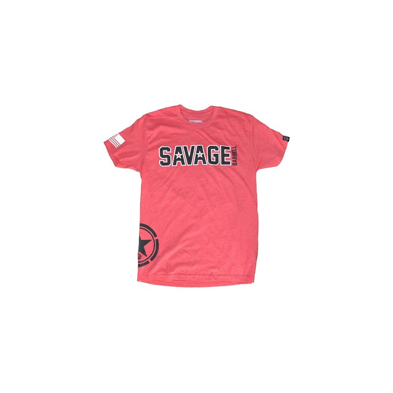 savage barbell camiseta hip star