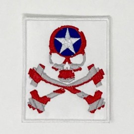 SKULLFIT - Patch Velcro "Captain"