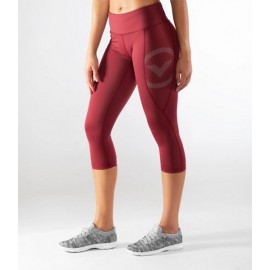 VIRUS - ECo34 | Stay Cool - Leggings Courts Compression Dark Berry
