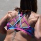 BORN PRIMITIVE - Warrior Sports Bra - Pink Palm - Official WZA Edition