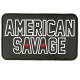 SAVAGE BARBELL - Patch Velcro PVC "American Savage"