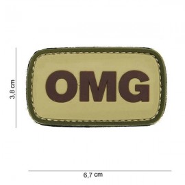 DR WOD "OMG" Velcro Patch