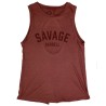 SAVAGE BARBELL -Rolled Cuff Tee - Bite Me