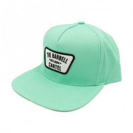 THE BARBELL CARTEL - Casquette "SNAPBACK" Classic Logo Mint