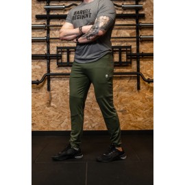 BARBELL REGIMENT - ALPHA JOGGERS GREEN- jooging homme