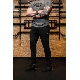 BARBELL REGIMENT - ALPHA JOGGERS BLACK jooging homme