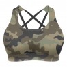 THE BARBELL CARTEL - Brassière Femme "Sports Bra - Genesis CAMO WOODLAND